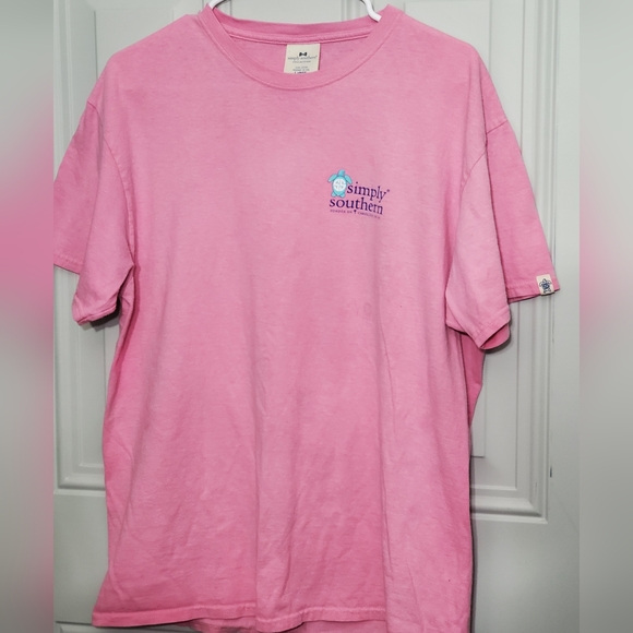 Simply Southern Top T Shirt Cotton Large EUC - Picture 1 of 7